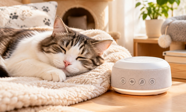 Best White Noise Machines for Anxious Cats 2026: Calm Your Feline Friend