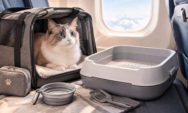 Best Travel Litter Boxes for Airplane Cabin Flights 2026: TSA-Approved and Leak-Proof Options