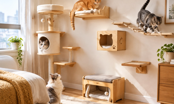 Best Space-Saving Cat Furniture for Small Rooms 2026: Wall-Mounted, Compact & Multi-Use Designs Compared
