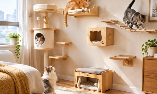 Best Space-Saving Cat Furniture for Small Rooms 2026: Wall-Mounted, Compact & Multi-Use Designs Compared