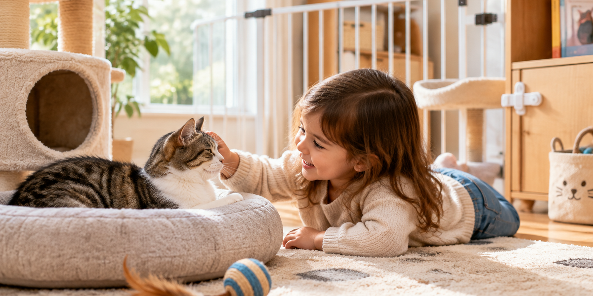 How to Childproof a Cat Room: Safe Spaces for Kids and Cats in 2026
