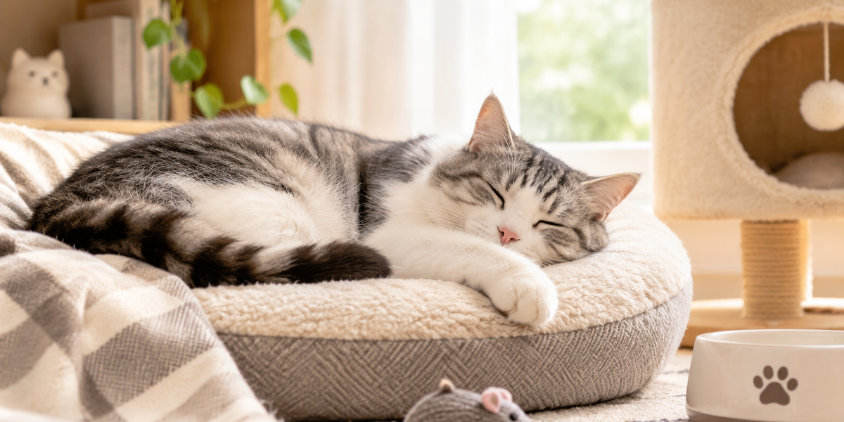 Is It Normal for Cats to Sleep All Day? Sleep Hours by Age and When to Worry in 2026
