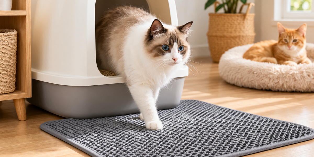 Best Cat Litter Mats That Actually Work in 2026: Tracking Prevention and Easy-Clean Options Tested