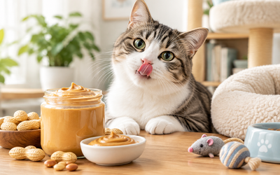Can Cats Eat Peanut Butter Safely in 2026? Xylitol Dangers, Choking Risk & Vet-Approved Alternatives