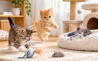 When Do Kittens Calm Down? Age-by-Age Energy Levels & What to Expect in 2026