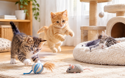 When Do Kittens Calm Down? Age-by-Age Energy Levels & What to Expect in 2026