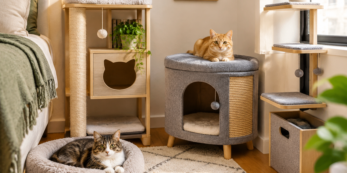 Best Cat Furniture for Small Rooms Under $100 in 2026: Compact Multi-Function Pieces Compared