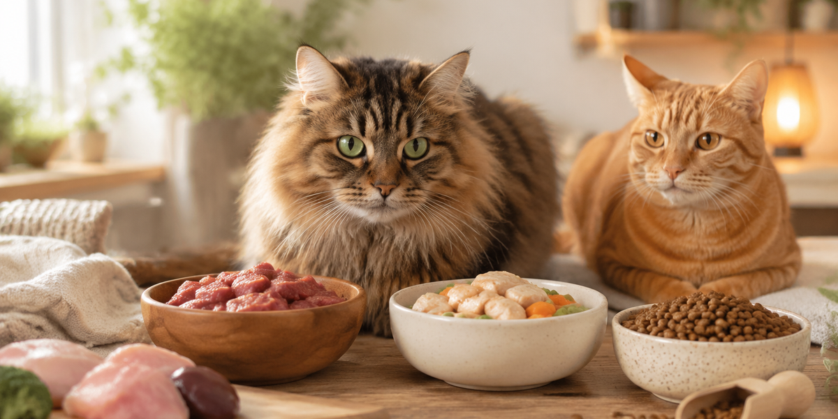 Raw vs. Cooked vs. Commercial Cat Food: What Science Says in 2026
