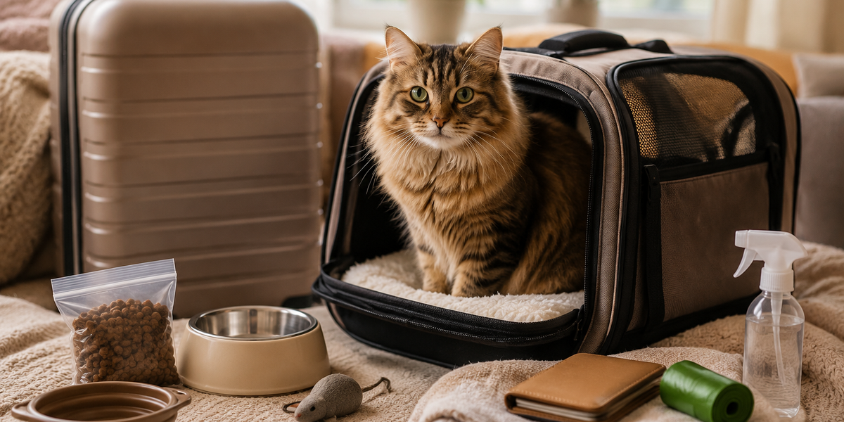 Traveling with Your Cat: The Complete Car & Airplane Guide (2026)