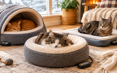 Best Heated Cat Beds for Winter 2026: Safe and Chew-Proof Picks