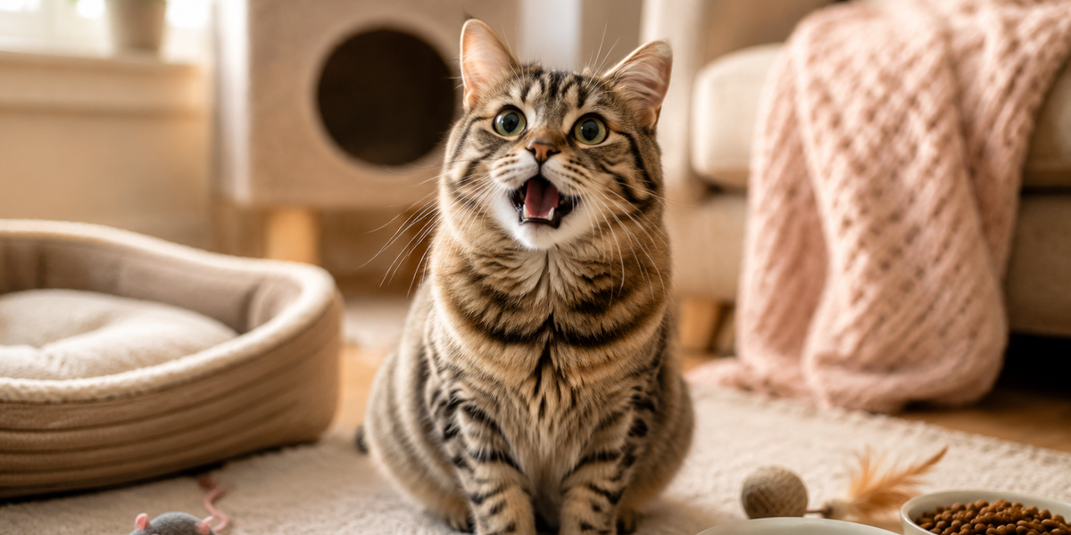 Why Does My Cat Meow So Much? 8 Common Reasons Explained (2026)