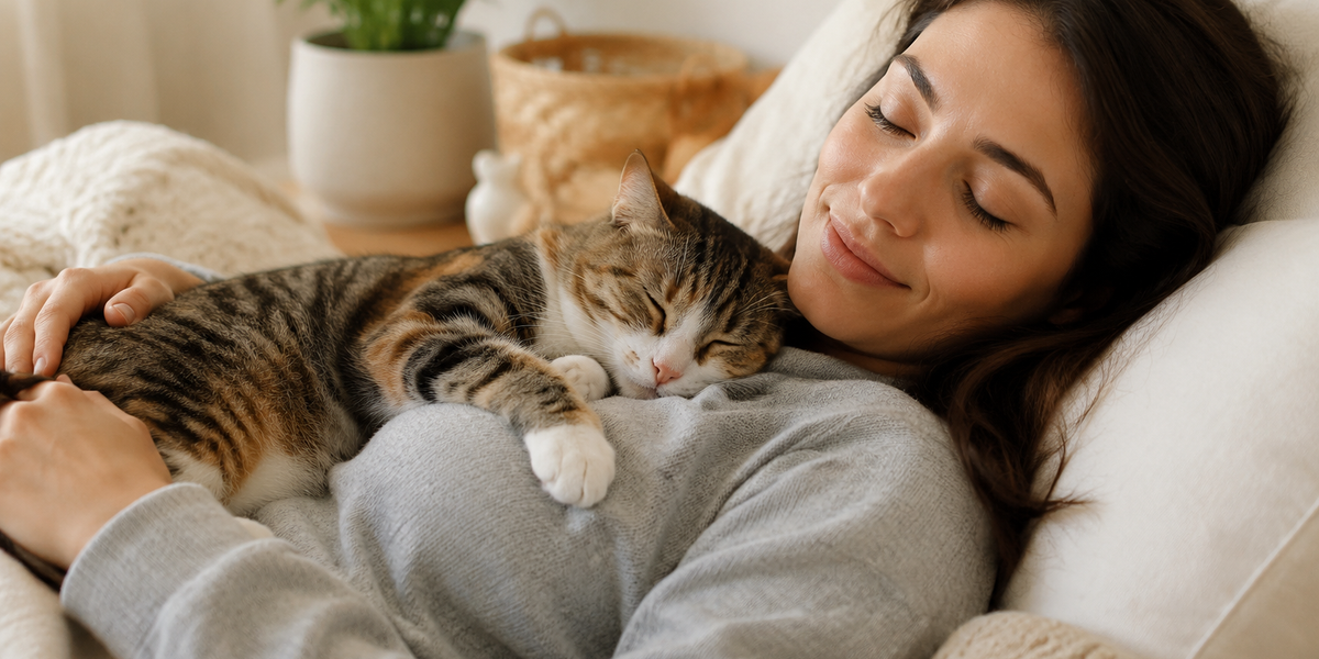 Why Does My Cat Sleep on Me? 7 Real Reasons Behind This Behavior (2026)