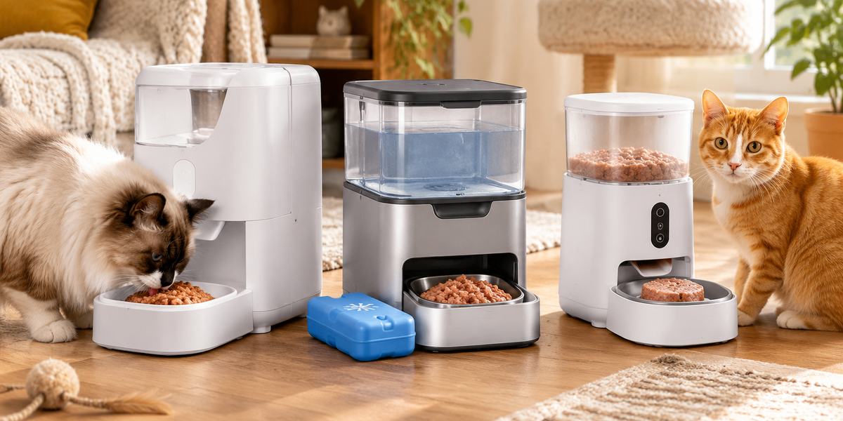 Do Automatic Cat Feeders Work for Wet Food in 2026? Refrigerated, Ice-Pack and Portion-Control Models Tested
