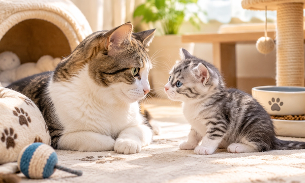 How to Introduce a Kitten to an Older Cat Without Fighting: 14-Day Step-by-Step Timeline in 2026