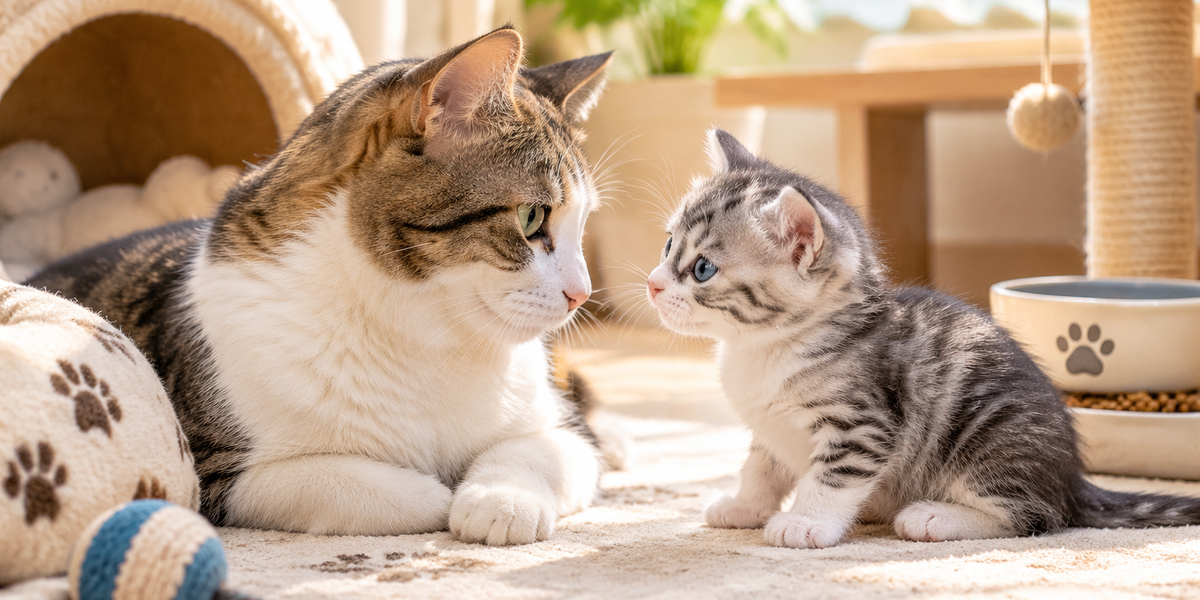 How to Introduce a Kitten to an Older Cat Without Fighting: 14-Day Step-by-Step Timeline in 2026