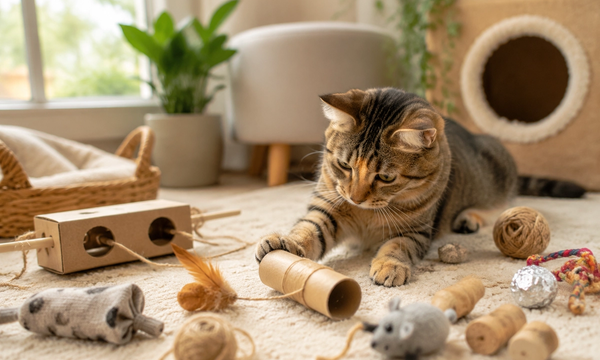 DIY Cat Toys: 12 Homemade Ideas That Keep Cats Busy for Hours (2026 Guide)