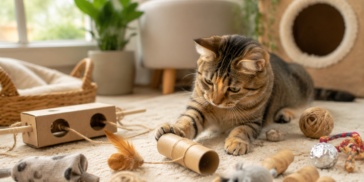 DIY Cat Toys: 12 Homemade Ideas That Keep Cats Busy for Hours (2026 Guide)