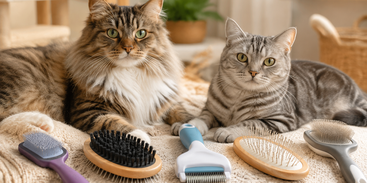 Best Cat Brushes for Shedding 2026: Long Hair vs Short Hair Breeds