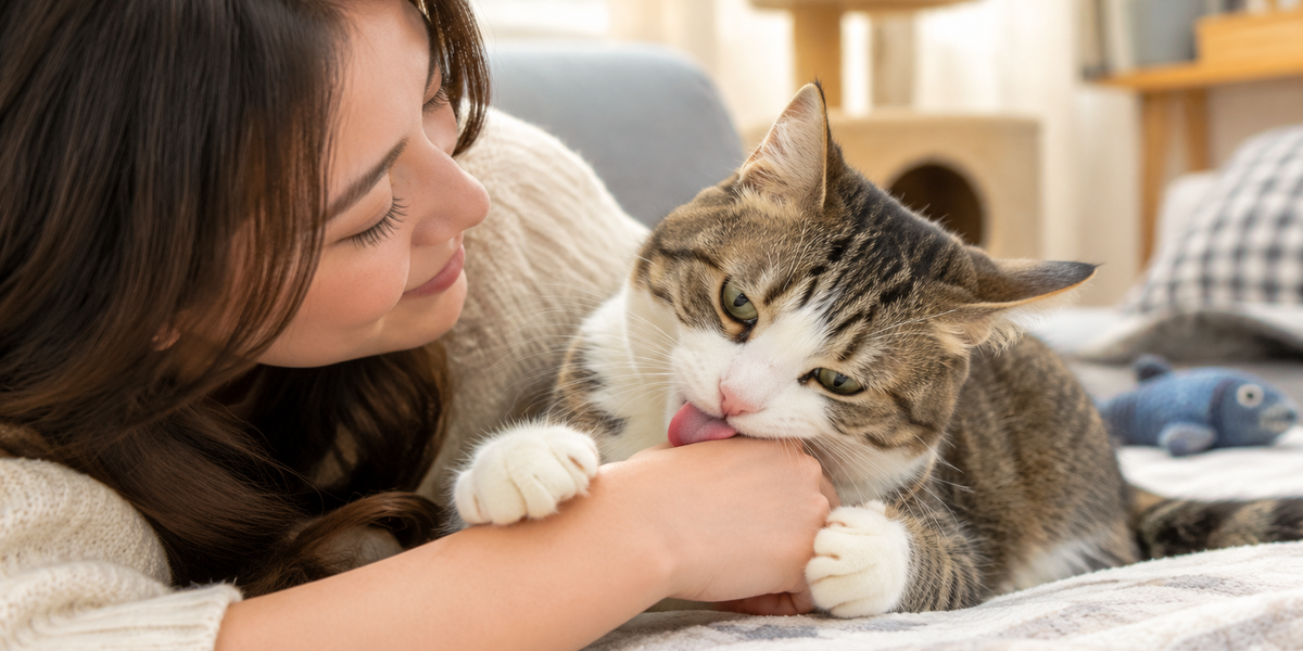 Why Does My Cat Lick Me Then Bite Me? 5 Behavior Reasons and How to Stop It in 2026
