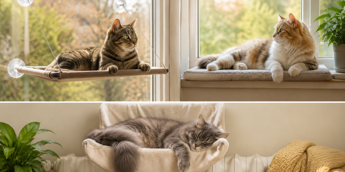 Best Cat Window Perches 2026: Suction Cup vs Sill vs Radiator Hammocks