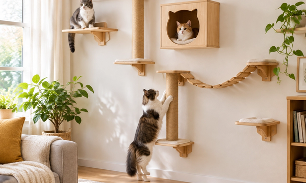 Best Wall-Mounted Cat Scratching Posts 2026: Space-Saving Vertical Options