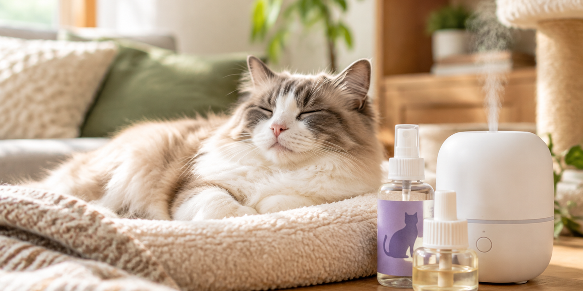 Best Cat Calming Sprays and Diffusers 2026: Pheromone Products Compared