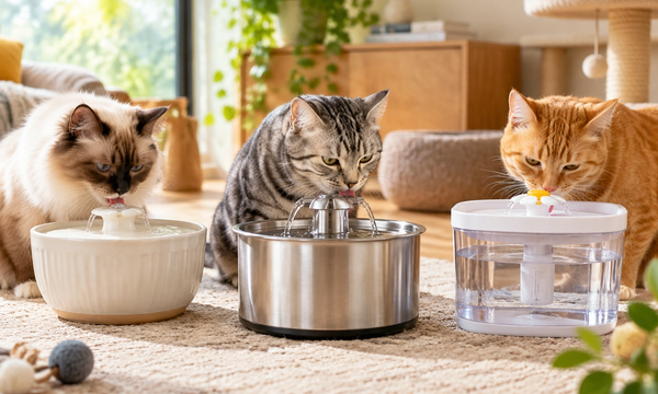 Best Cat Water Fountains for Picky Drinkers 2026: Ceramic vs Stainless Steel vs Filtered Models