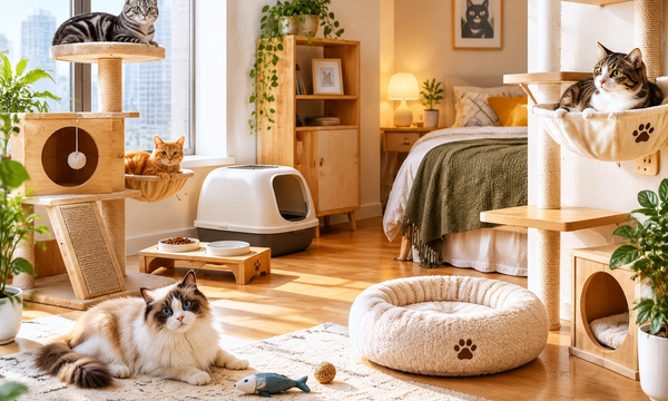 How to Set Up a Cat Room in a Studio Apartment: Layout Ideas, Zone Tips & Must-Have Gear