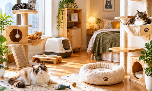 How to Set Up a Cat Room in a Studio Apartment: Layout Ideas, Zone Tips & Must-Have Gear