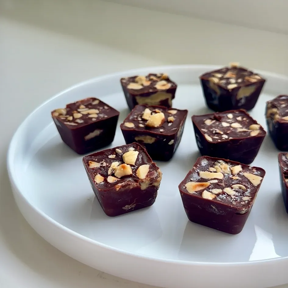 Quadrotti al cioccolato