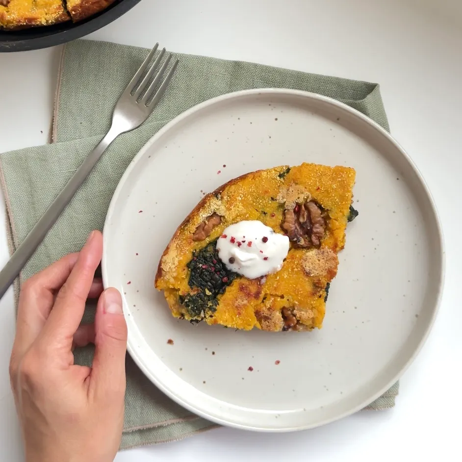 Fariscrocchia con zucca e cavolo nero
