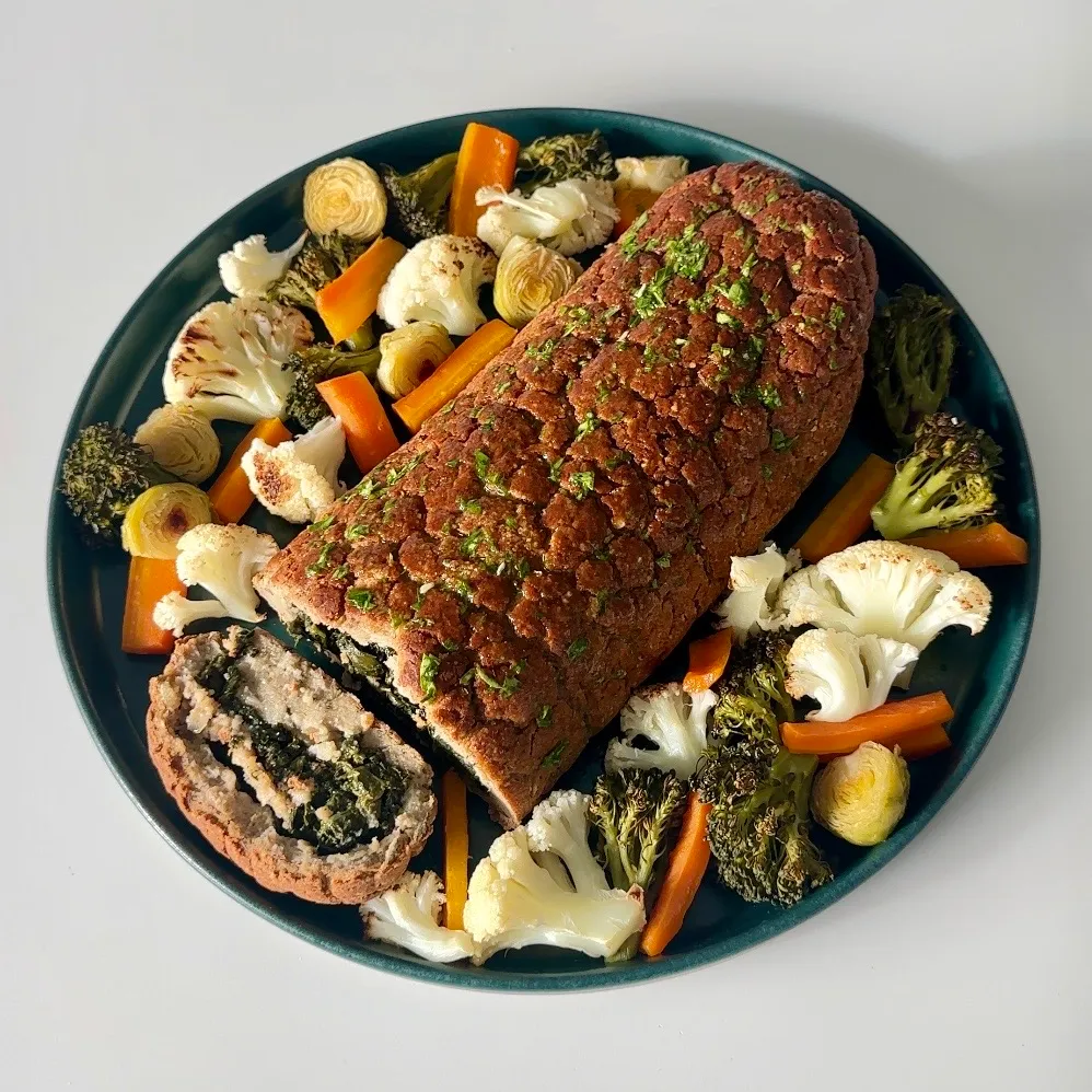 Arrosto ripieno senza carne