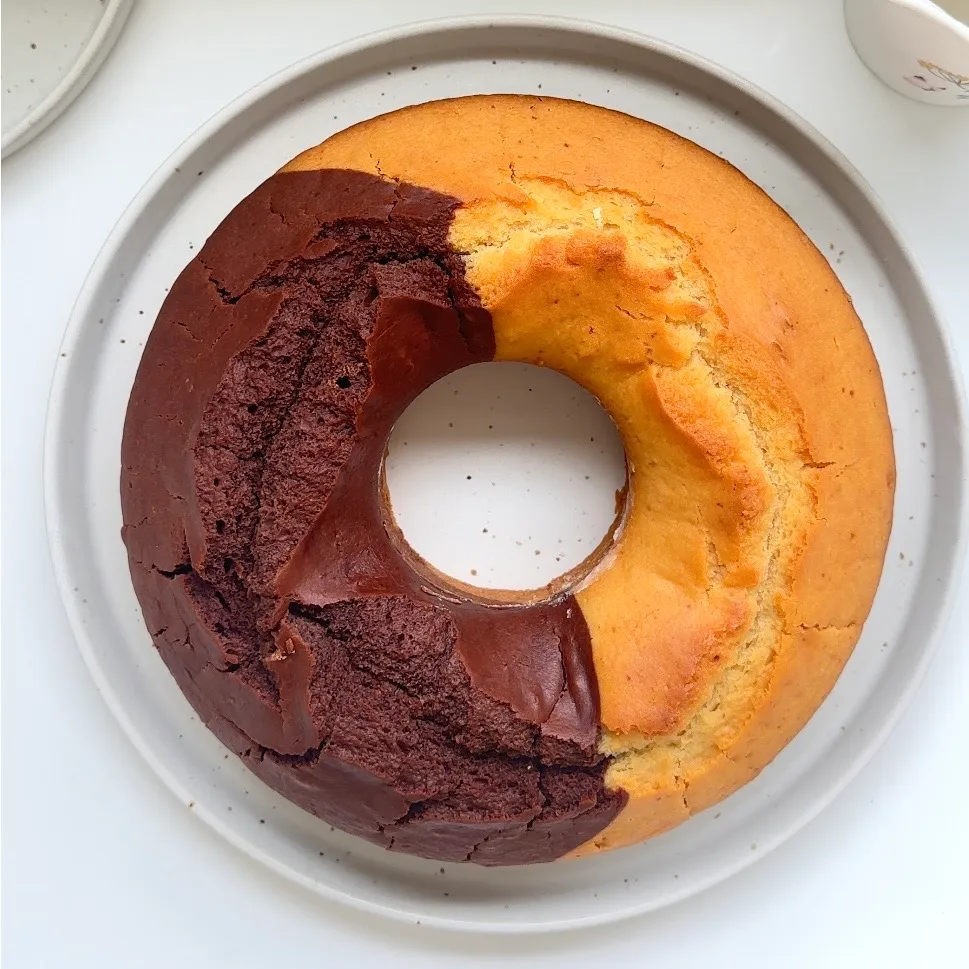 Ciambella abbraccio senza uova, latte e burro