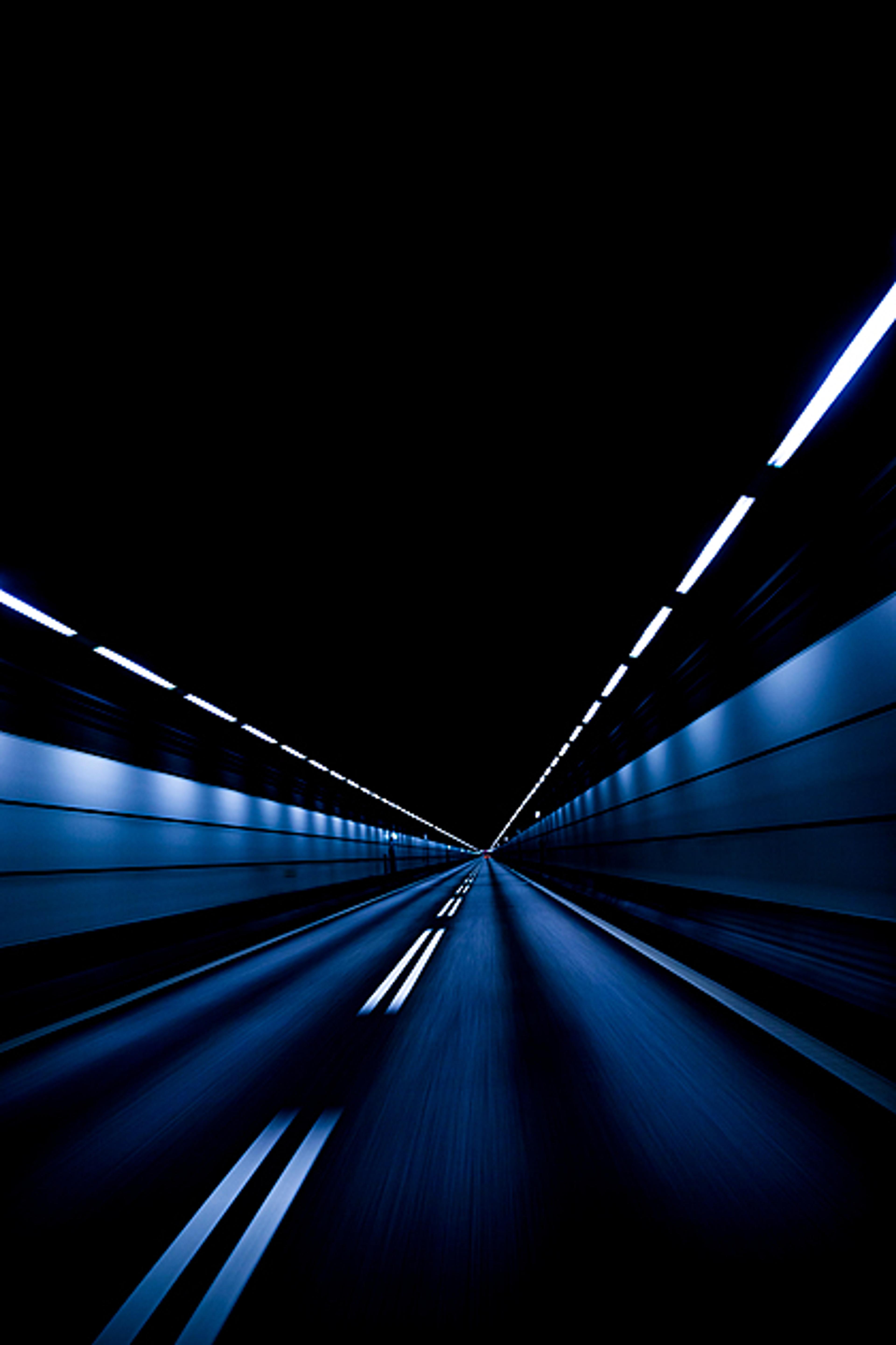 Tunnell med lys