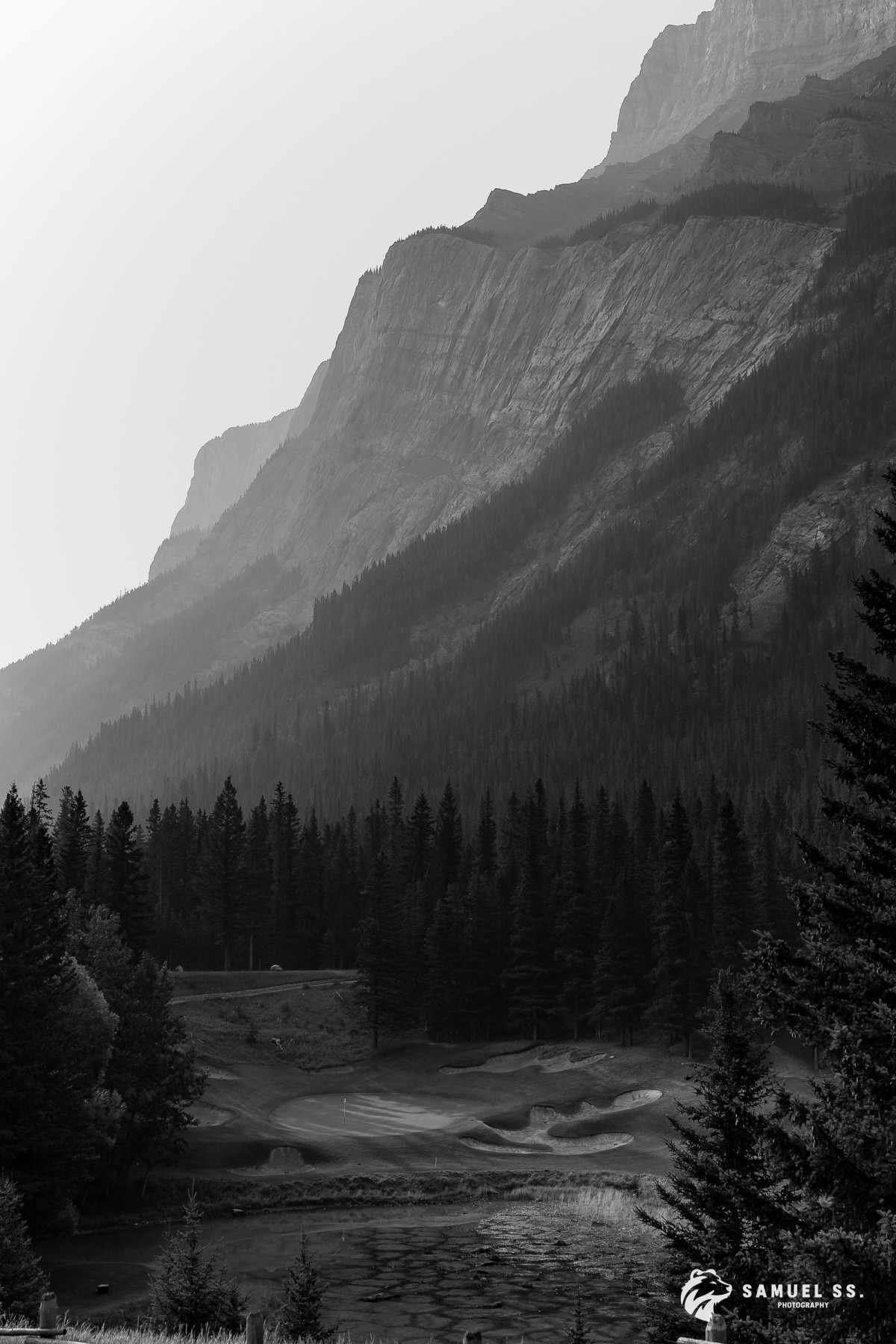 Banff Springs Golf course in early morning