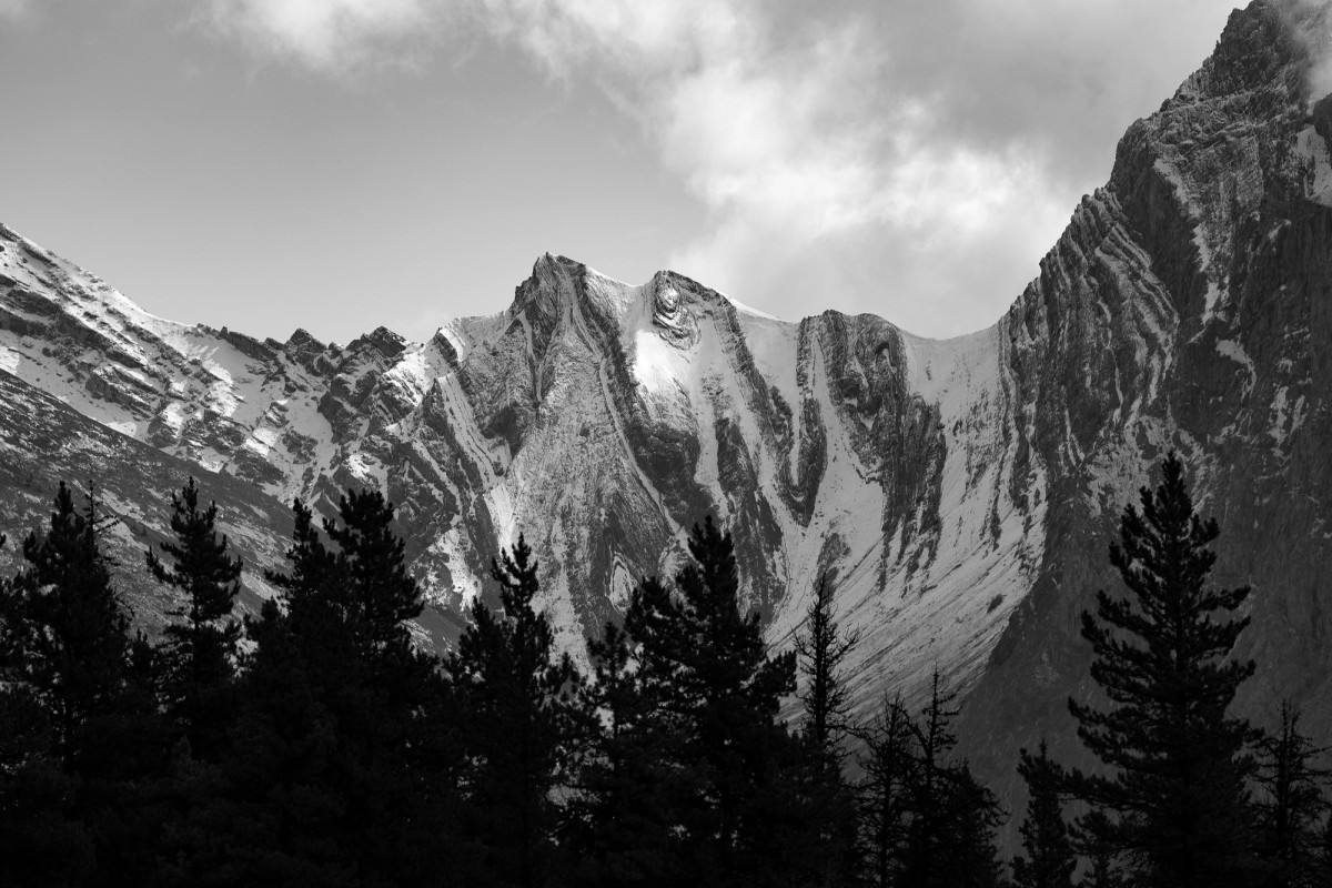 Black and White Mountain