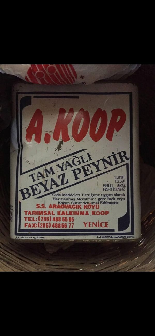 Tarihimizden: A.KOOP Markasıyla Peynir ve Tereyağı Üretimi