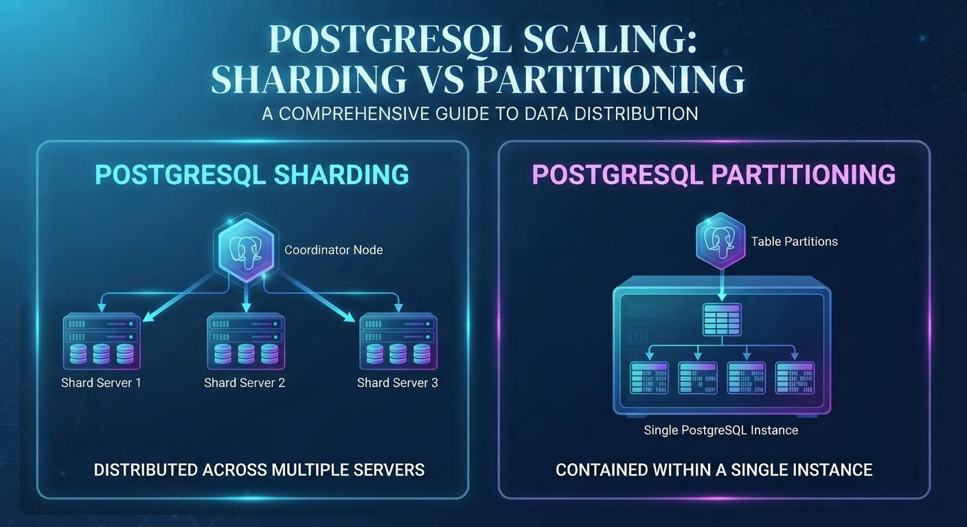 Blog: PostgreSQL Sharding vs Partitioning: Which to Choose?