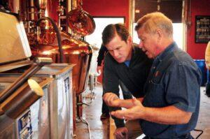 Education teaching Pete | Master Distiller