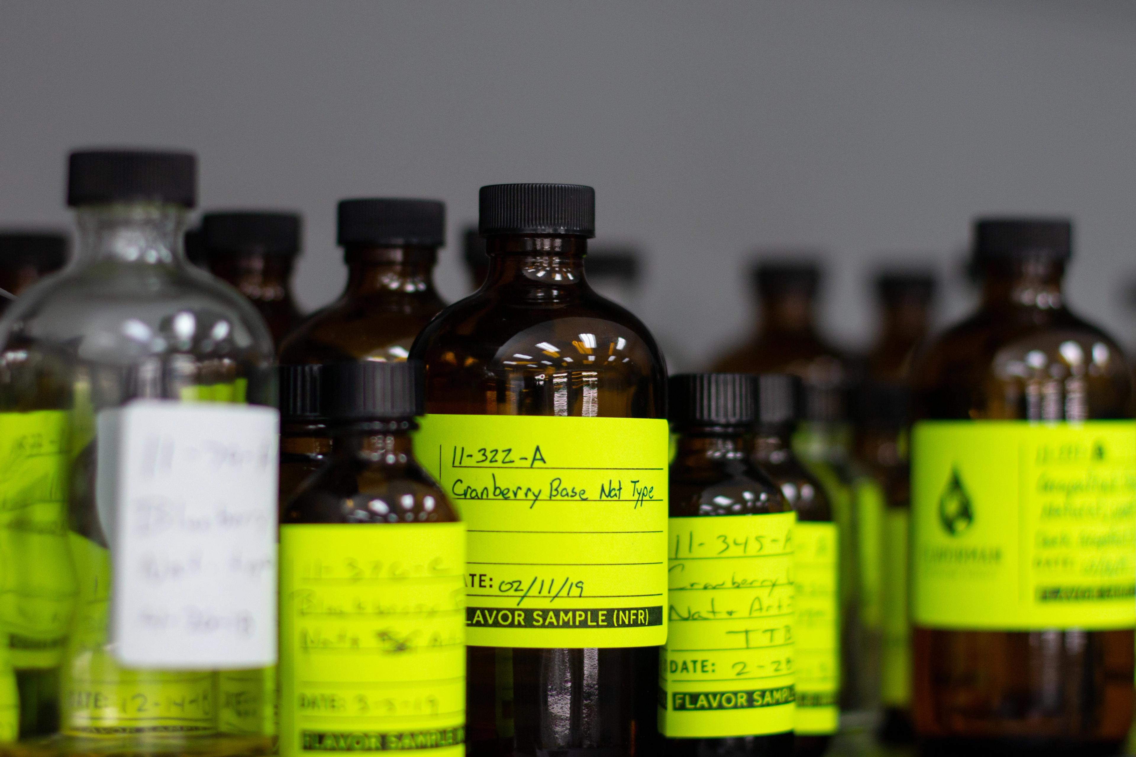 flavor bottles