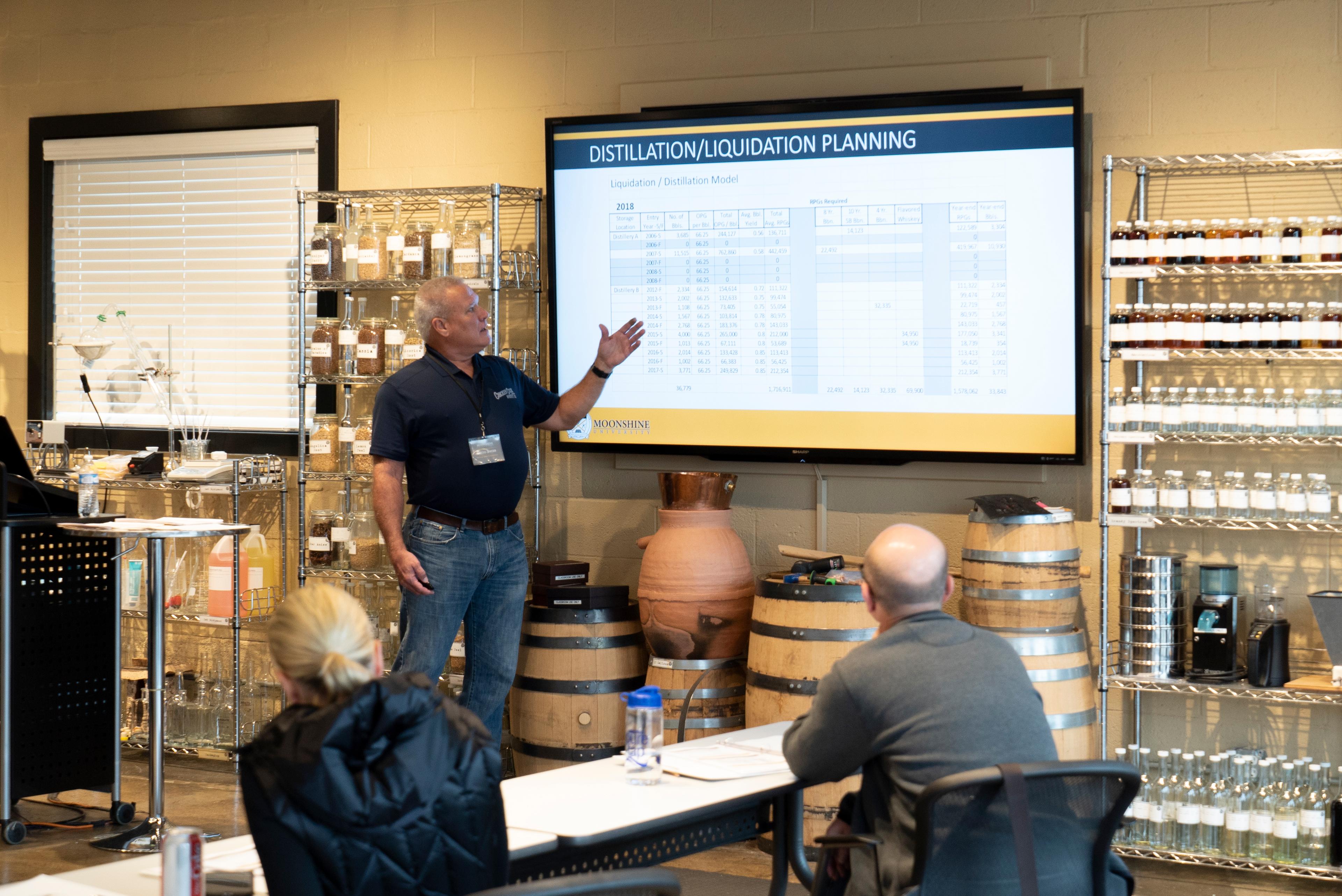 Gregg teaching at Moonshine University