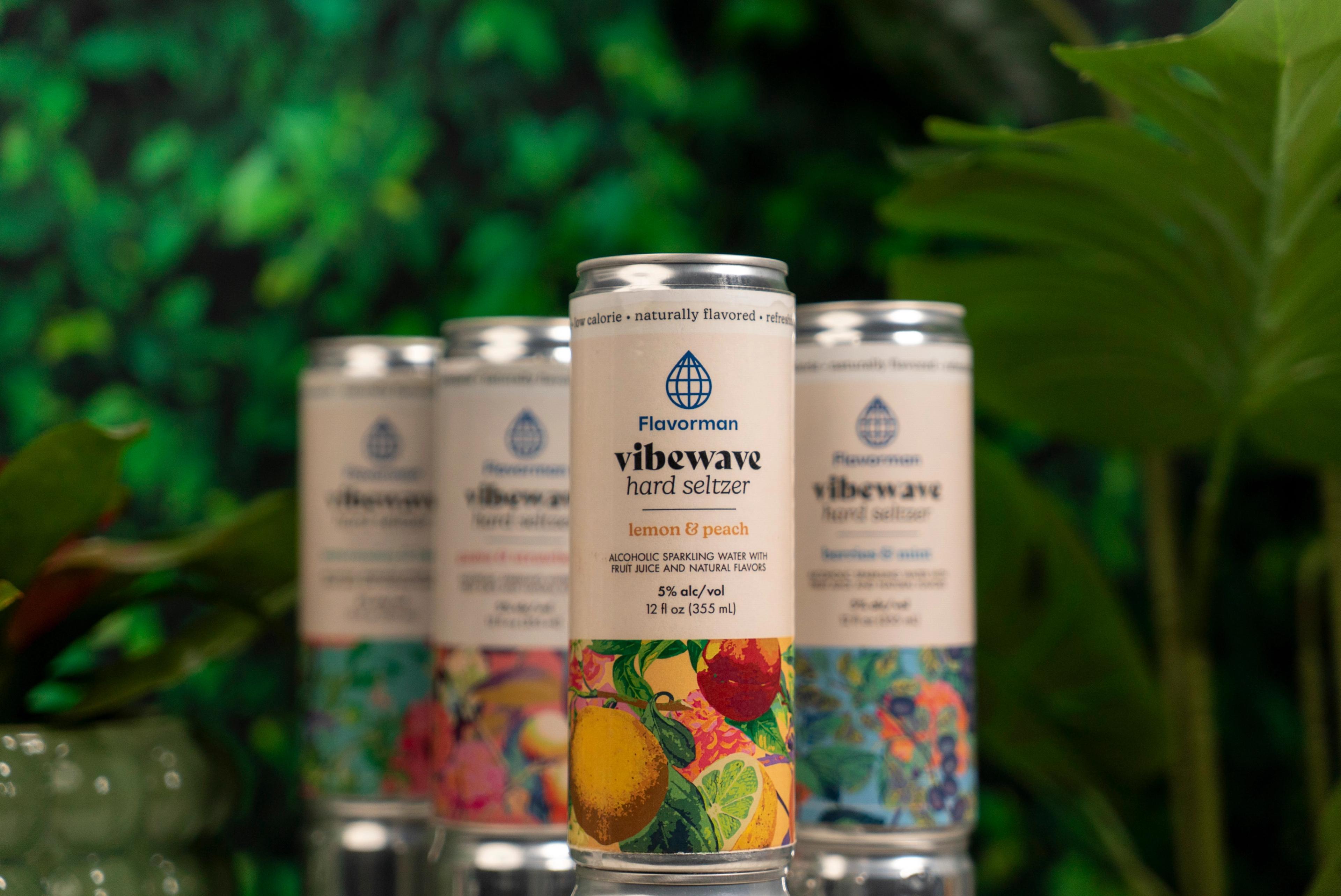 A colection of hard seltzers