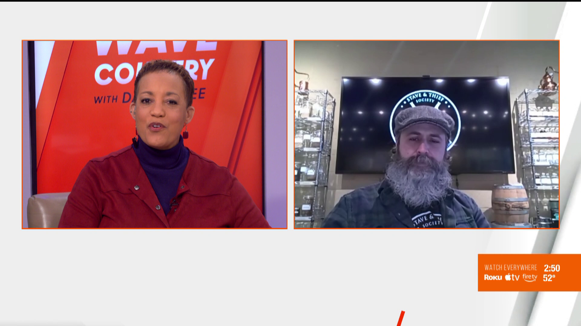 Clay Smith and Dawne Gee Talk Gin on WAVE 3 Moonshine U