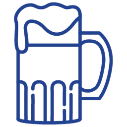 icon of foamy beer in mug