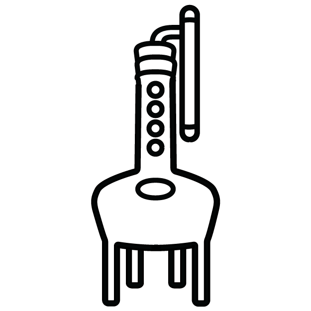 icon of distillery equipment