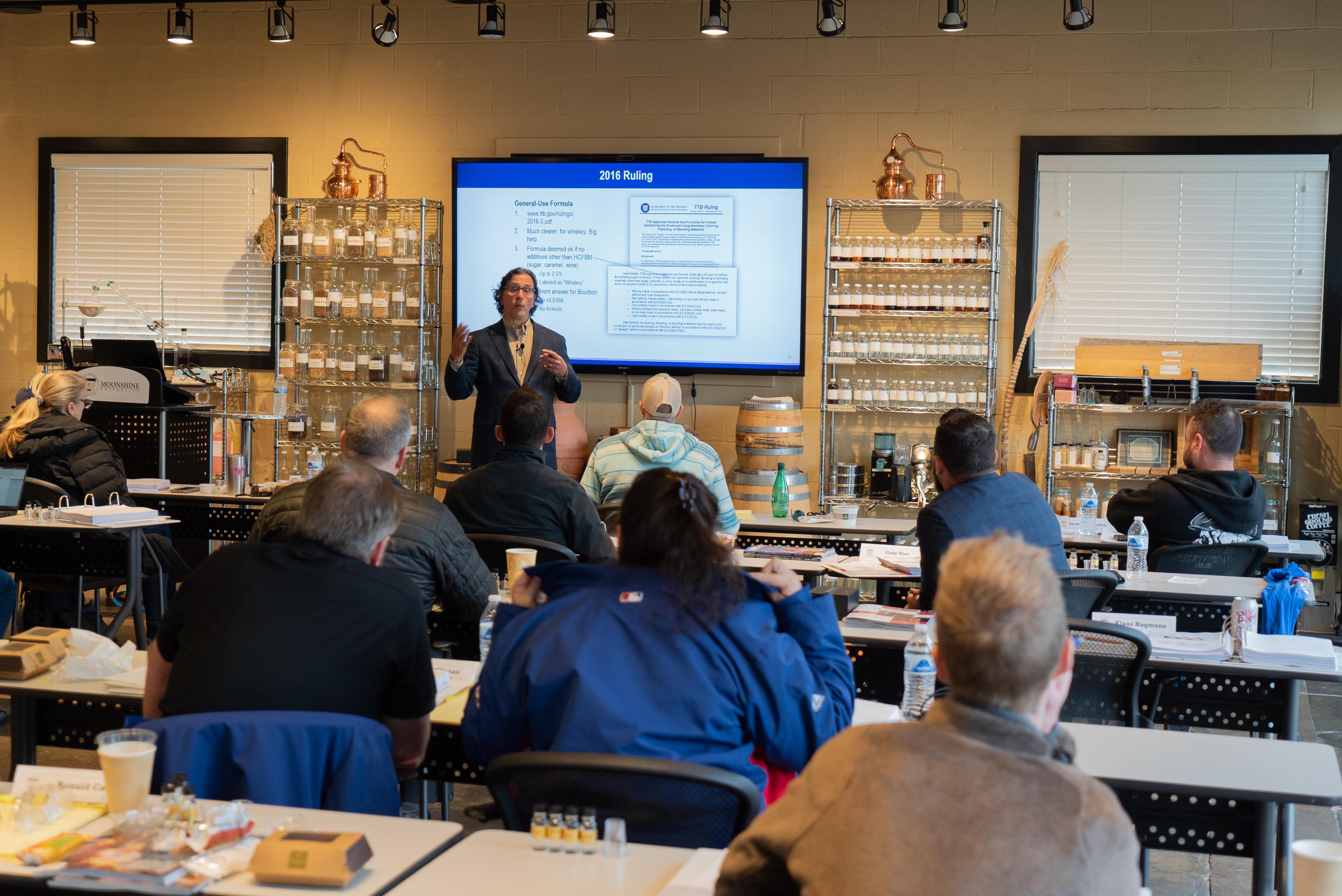 Robert teaching at Moonshine University