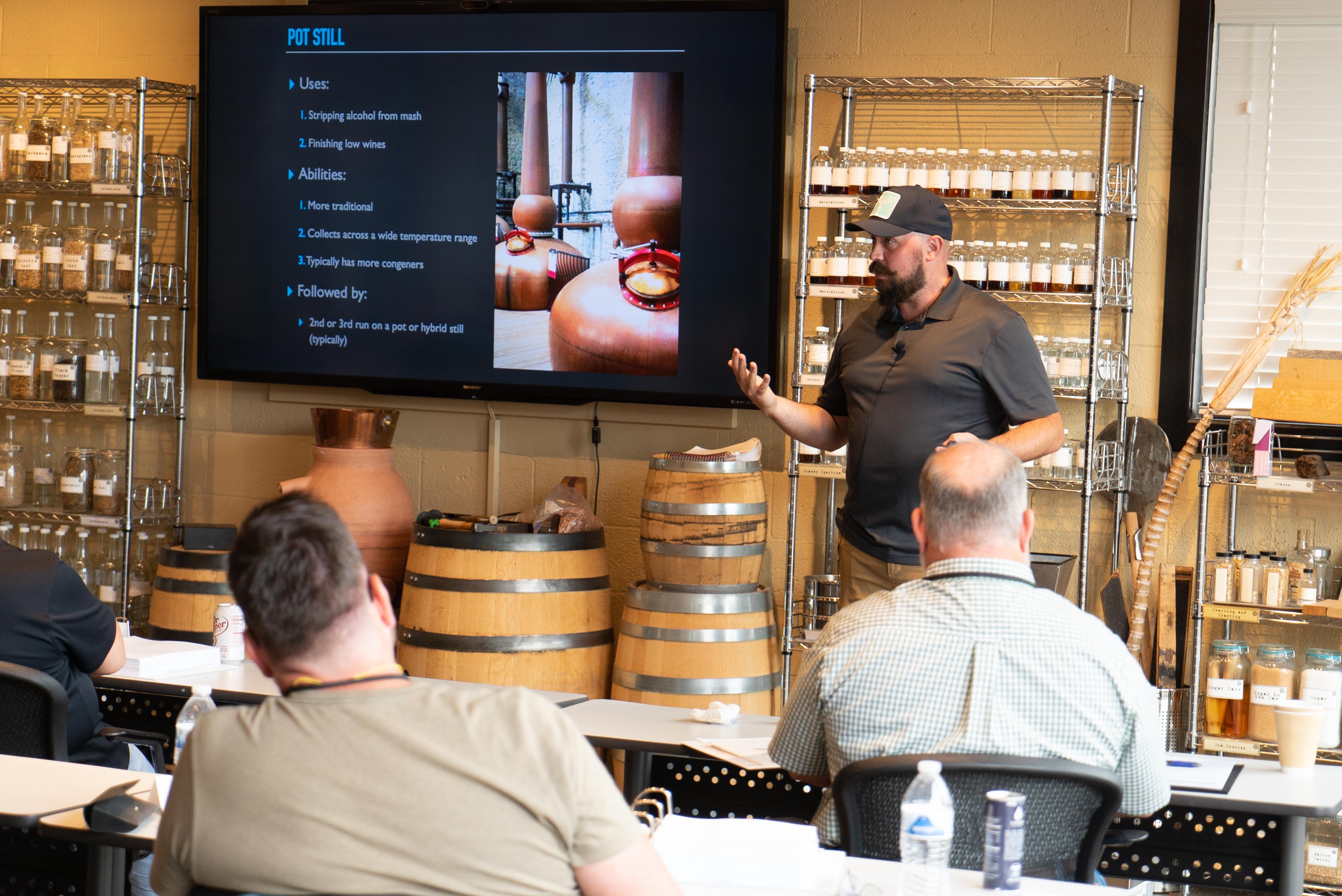 David teaching at Moonshine University