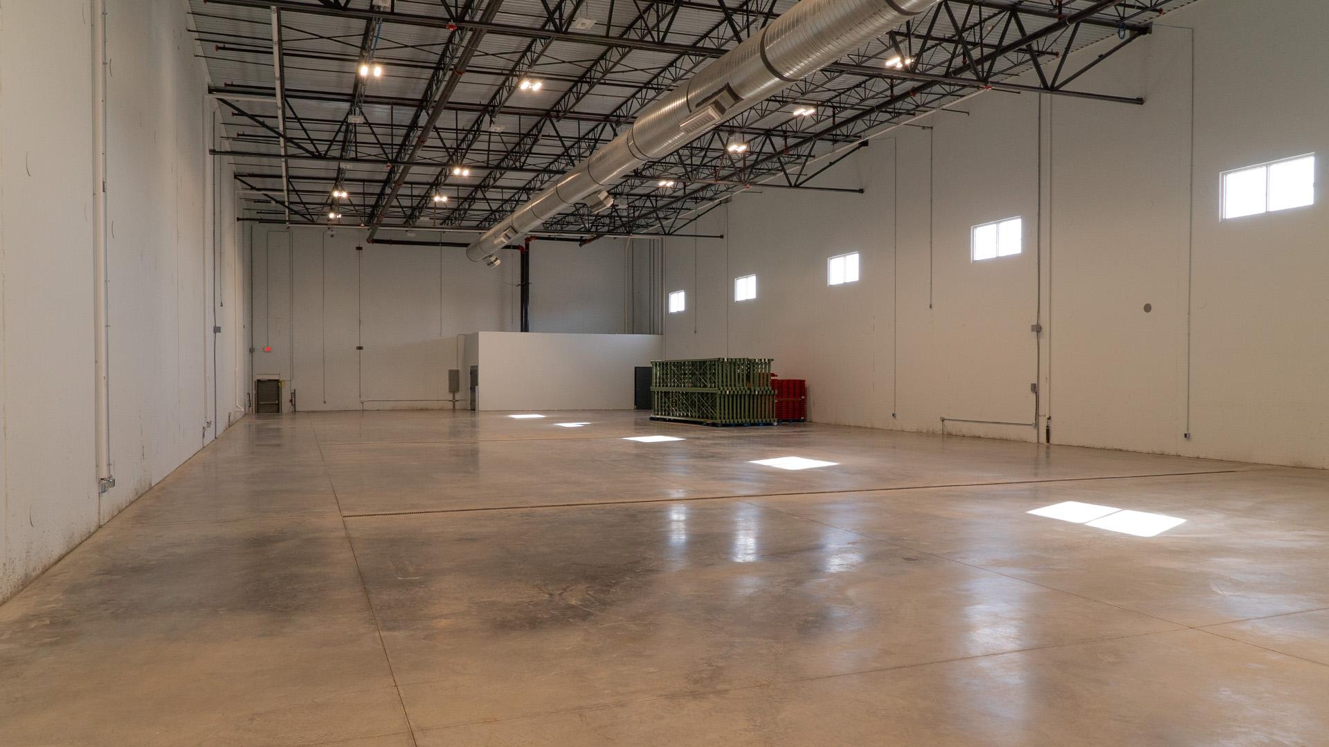 Empty warehouse