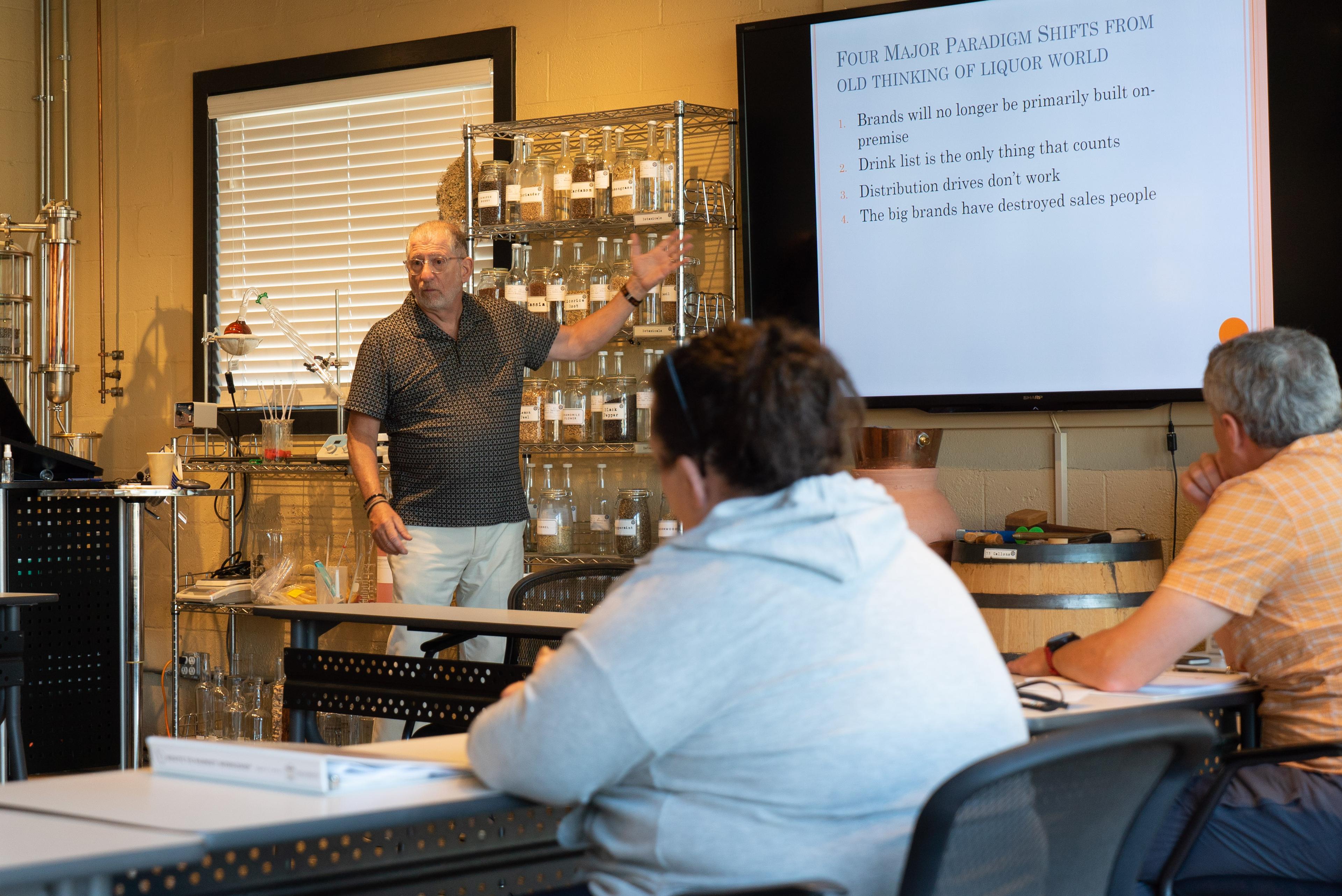 Robin teaching at Moonshine University