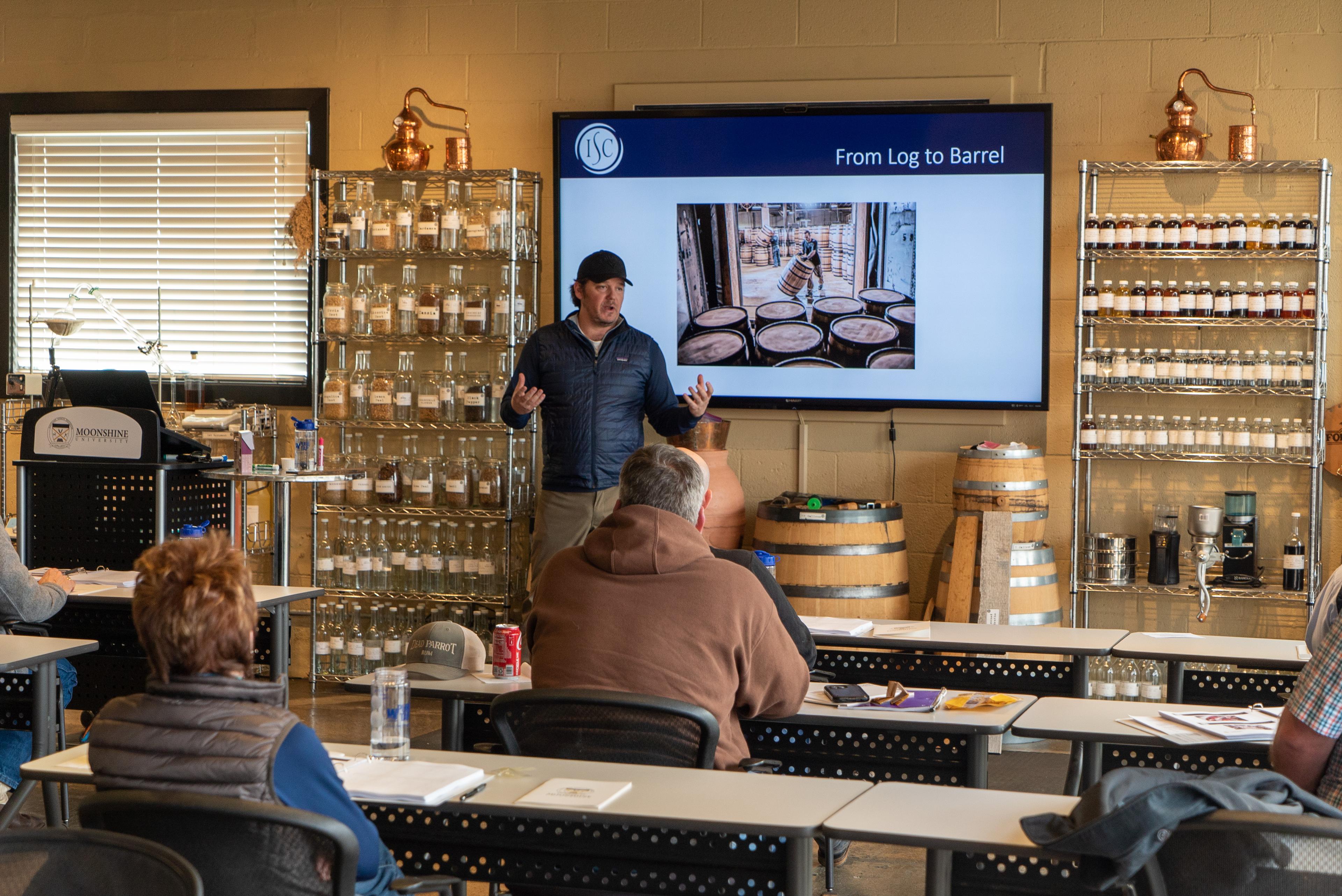 Andrew teaching at Moonshine University